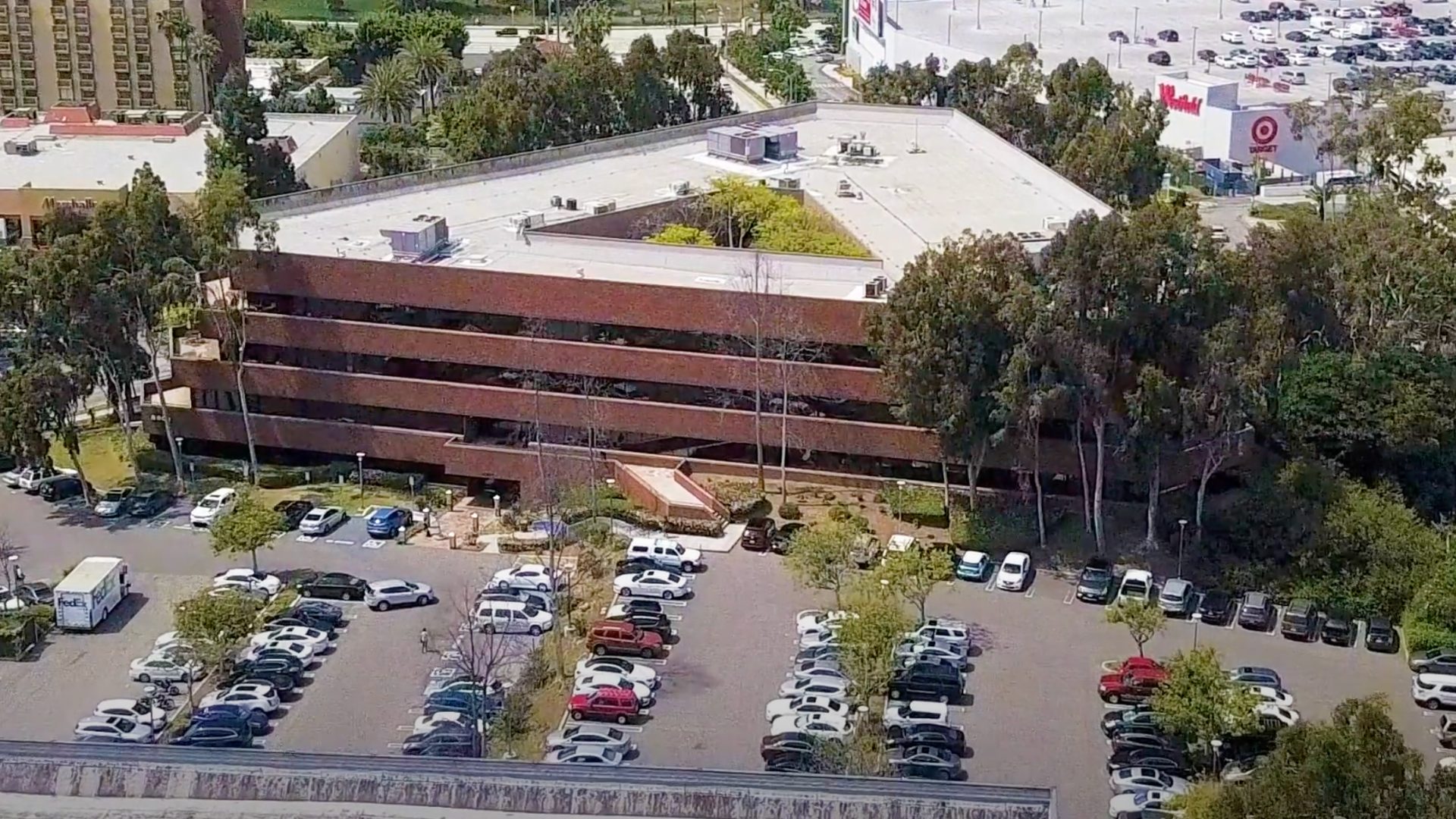 Westside Regional Center building aerial view